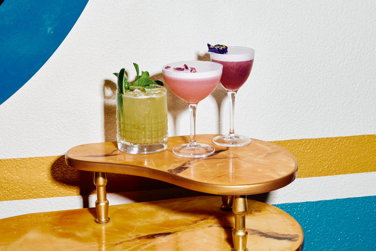 cocktails at The Smoking Camel restaurant Byron Bay