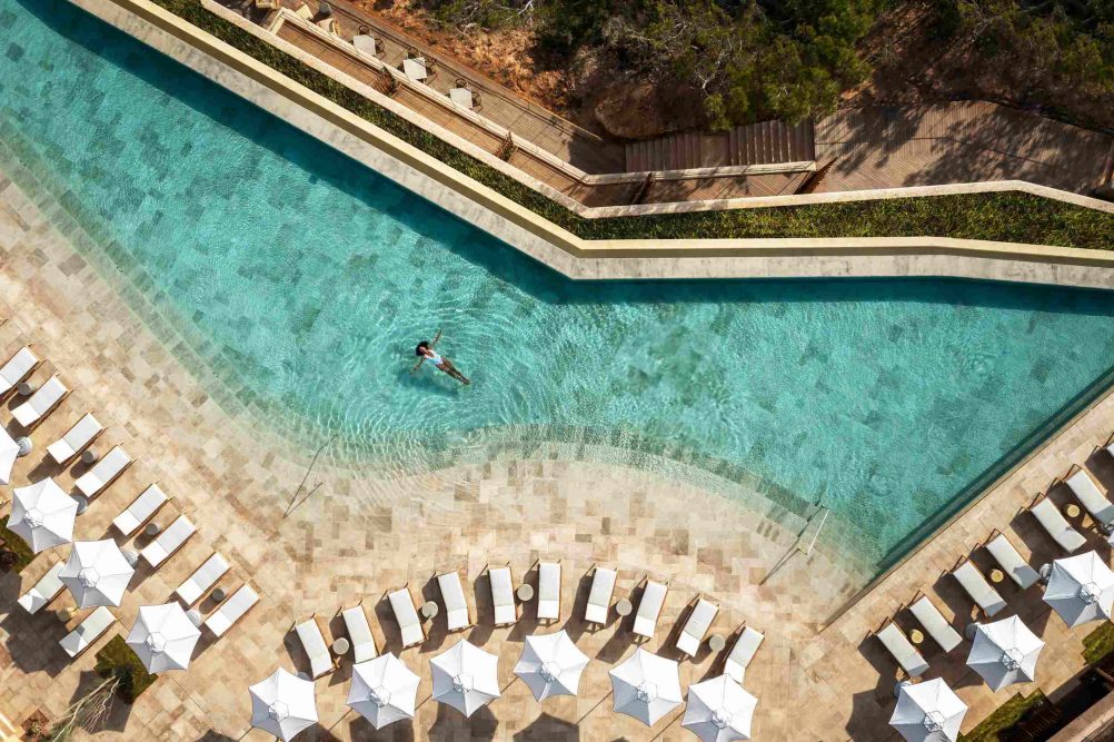 pool at Ibiza Six Senses resort