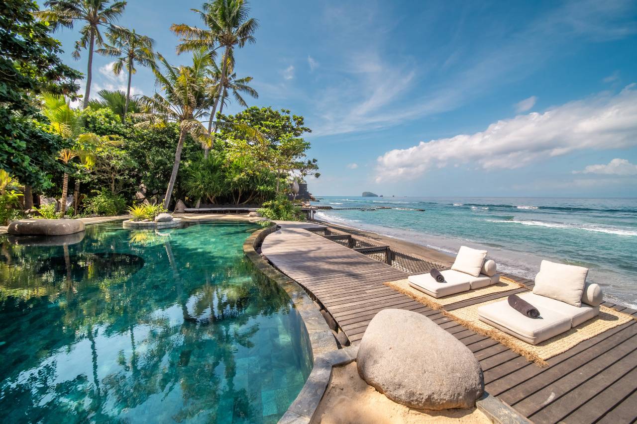 The Seed Bali ocean deck